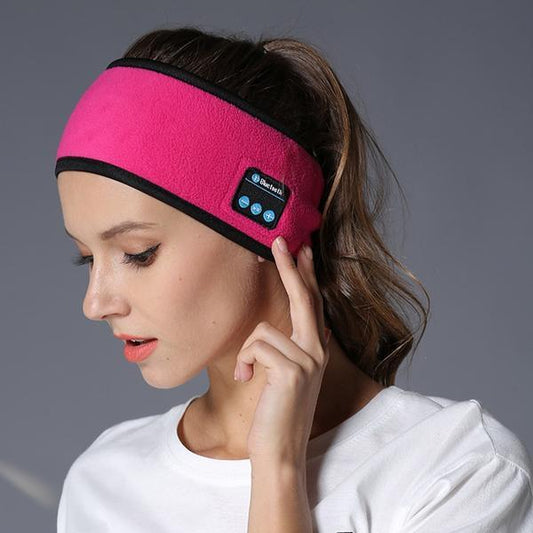 Bandeau sans fil compatible Bluetooth pour le fitness et le yoga en extérieur